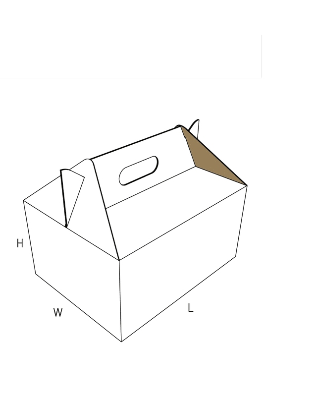 Corrugated carry pack with hanging tab