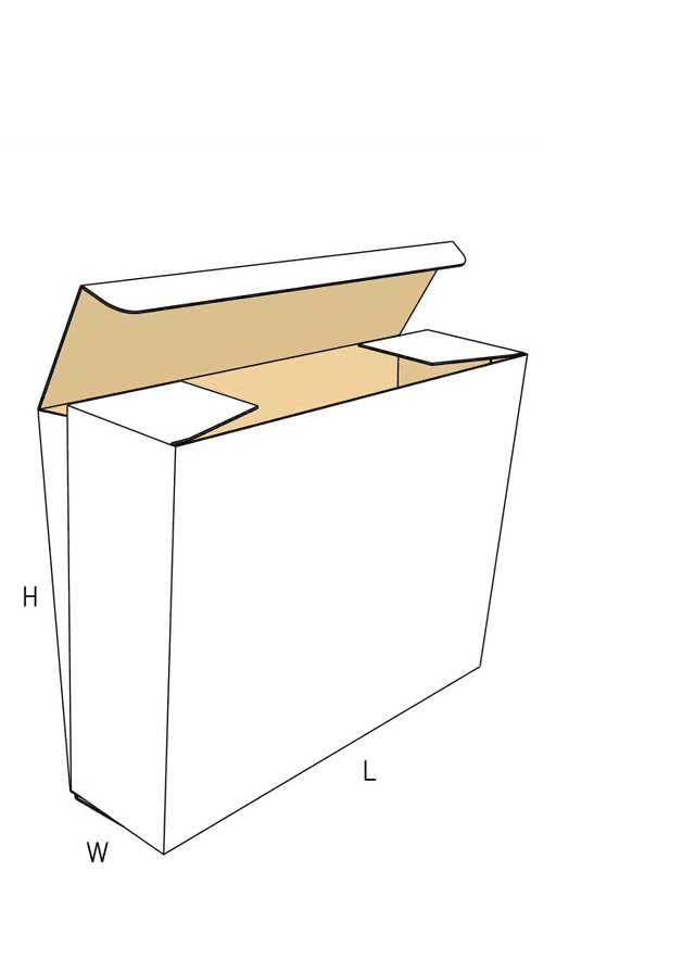 Corrugated folder mailer