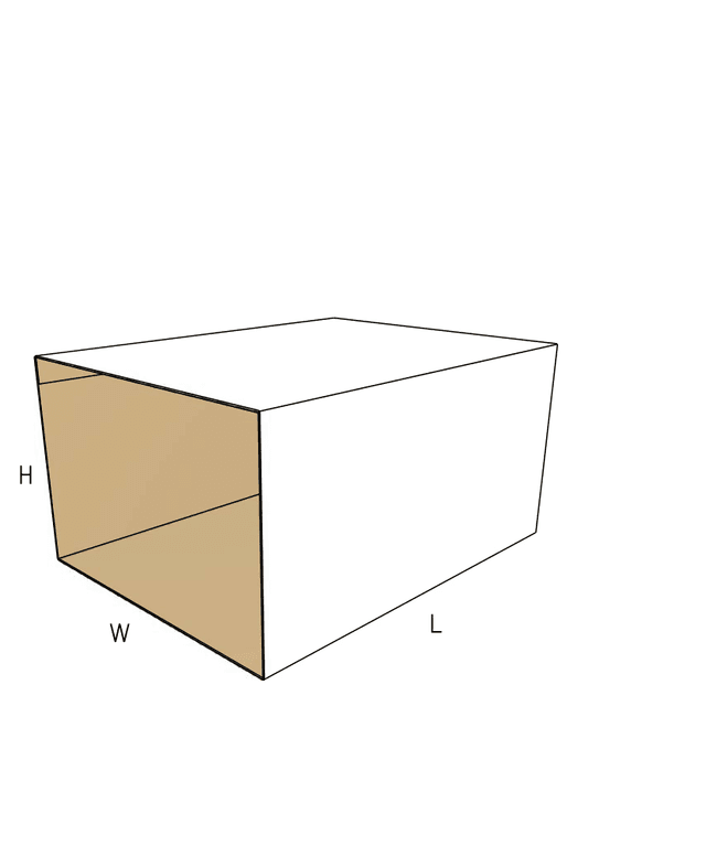 Corrugated slide sleeve box